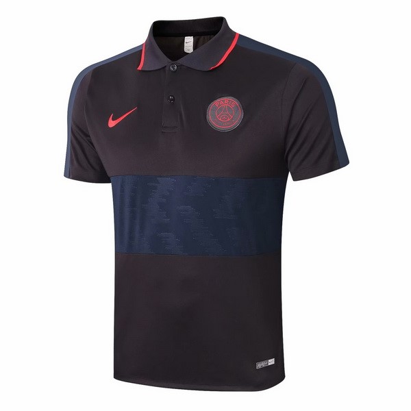 Polo Paris Saint Germain 2020-21 Negro Rojo